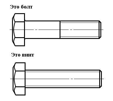 Чем отличается винт от болта. Винт болт отличие. Отличие болта от винта. Отличие болта от винта и шурупа. Отличие Винтик от болтика.